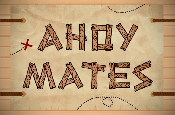 Ahoy Mates: A Whimsical Display Font for the Modern Web