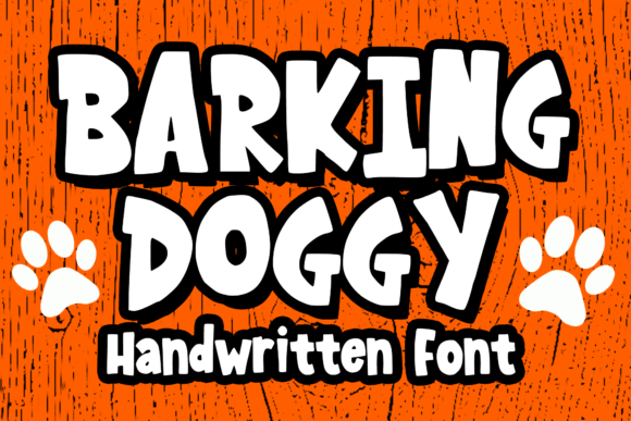 Barking Doggy: A Playful Display Font for Campaigns