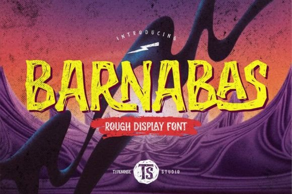 Barnabas Display Font: A Maker's Review for Labels and Shop Branding