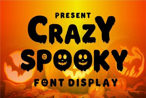 Crazy Spooky: A Display Font with Halloween Spirit