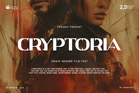 Cryptoria Display Font: A Craft Seller’s Secret for Unique Products