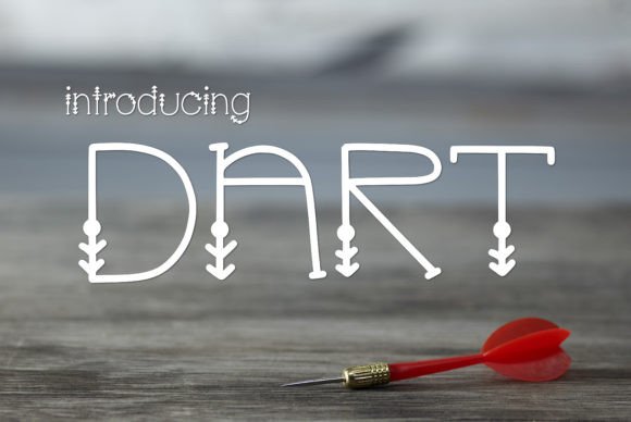 Dart Typeface Review: A Designer’s Journey with a Whimsical Display Font
