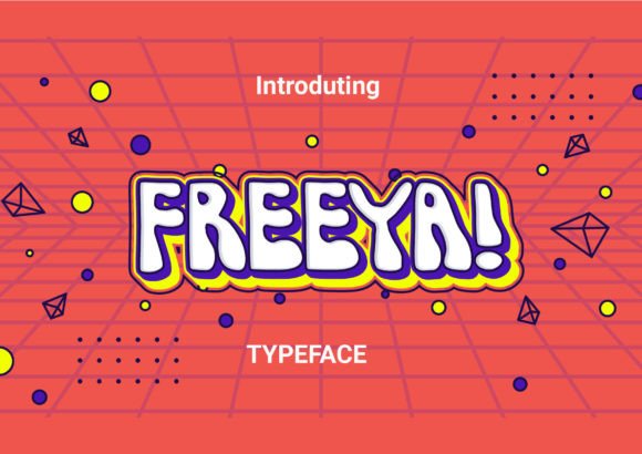 Freeya Font: The Playful Display Typeface Your Brand Needs