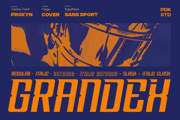 Grandex: A Bold Display Font for Web Design