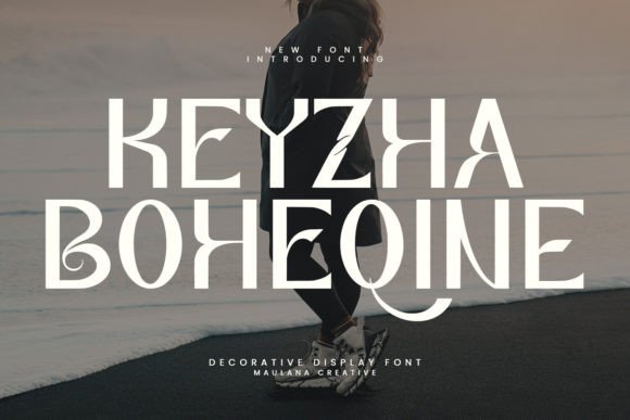 Keyzha Boheqine: A Display Font for Thoughtful Editorial Design