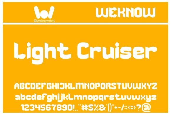 Light Cruiser: A Playful Display Font That Stops the Scroll