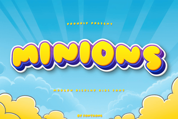 Minions Font Review: A Playful Display Typeface for Branding