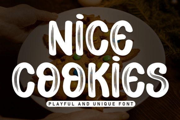 Nice Cookies Font: A Playful Typeface for Your Branding and Marketing