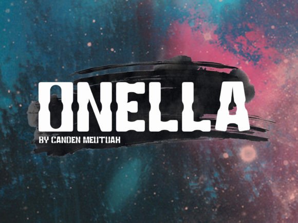 Onella: A Geometric Display Font for Thoughtful Editorial Design