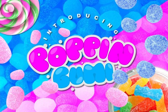 Poppin Gumi: A Chewy Display Font for Bold Web Headlines