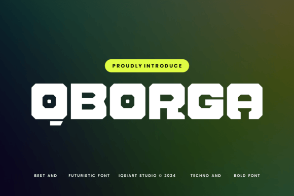 Qborga: A Designer's Review of This Bold Display Typeface