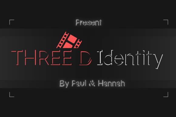 Three D Identity: A Display Font Built for Visual Impact