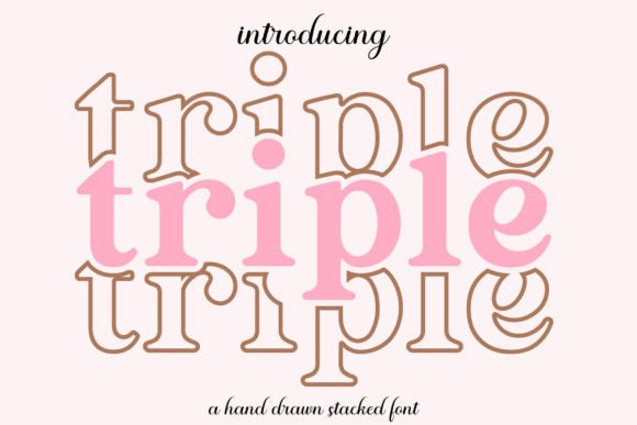 Tripletext: The Display Font That Makes Campaigns Click