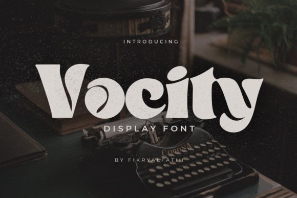 Vocity: A Display Font Built for Campaigns That Need Character