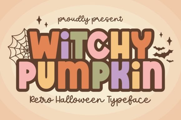 Witchy Pumpkin: A Display Font That Brings 90s Nostalgia to Your Branding